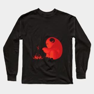 Daemon Cute Long Sleeve T-Shirt